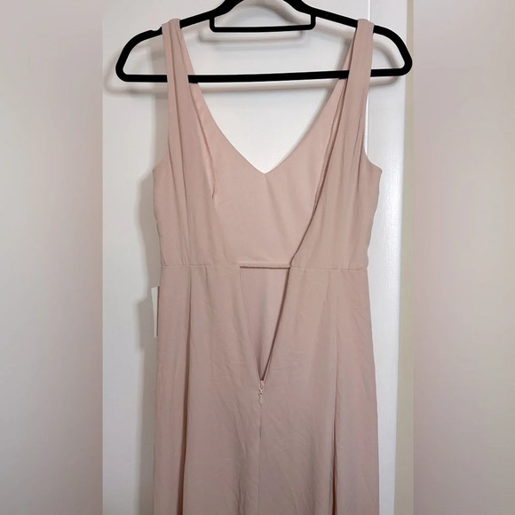 NWT Show Me Your Mumu Jenn Maxi Dress Gown Dusty Blush Crisp Pink Size XS - Picture 5 of 10